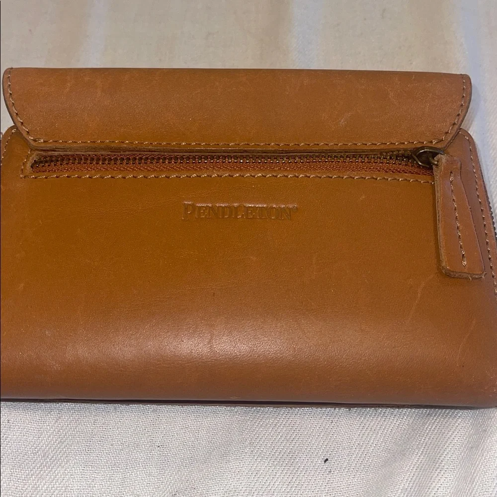 Pendleton leather wallet